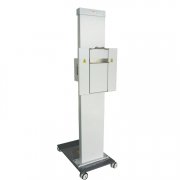 胸片架的升降方式